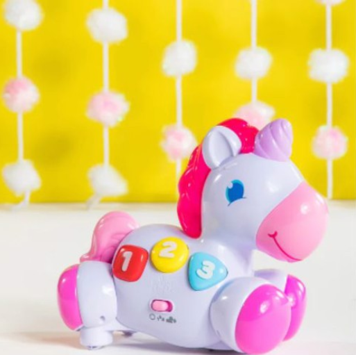 tiNiStore-Đồ chơi tập bò vui nhộn Unicorn Bright Starts 10307