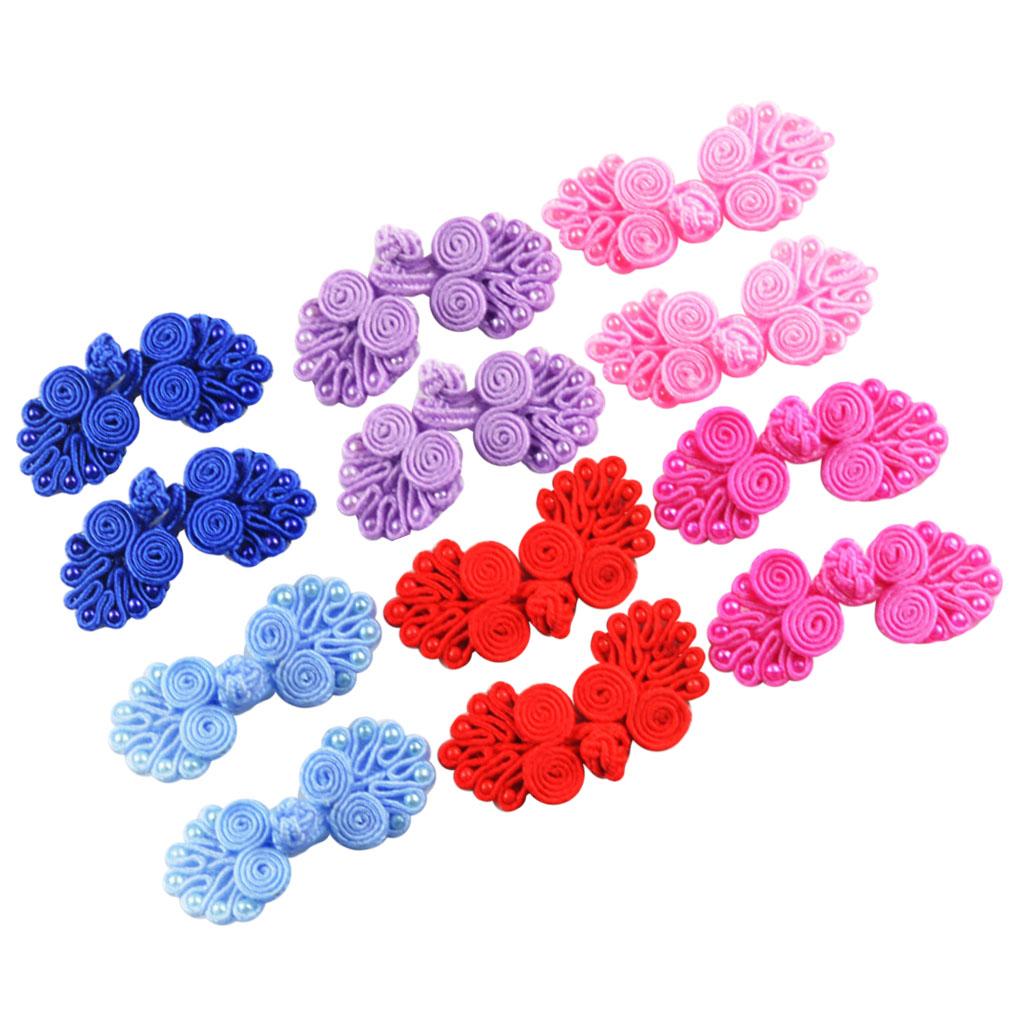 12X Trung Quốc Phối Nút Ếch Nút Với Hạt Nhanh Cho Diy Phụ Kiện Tóc