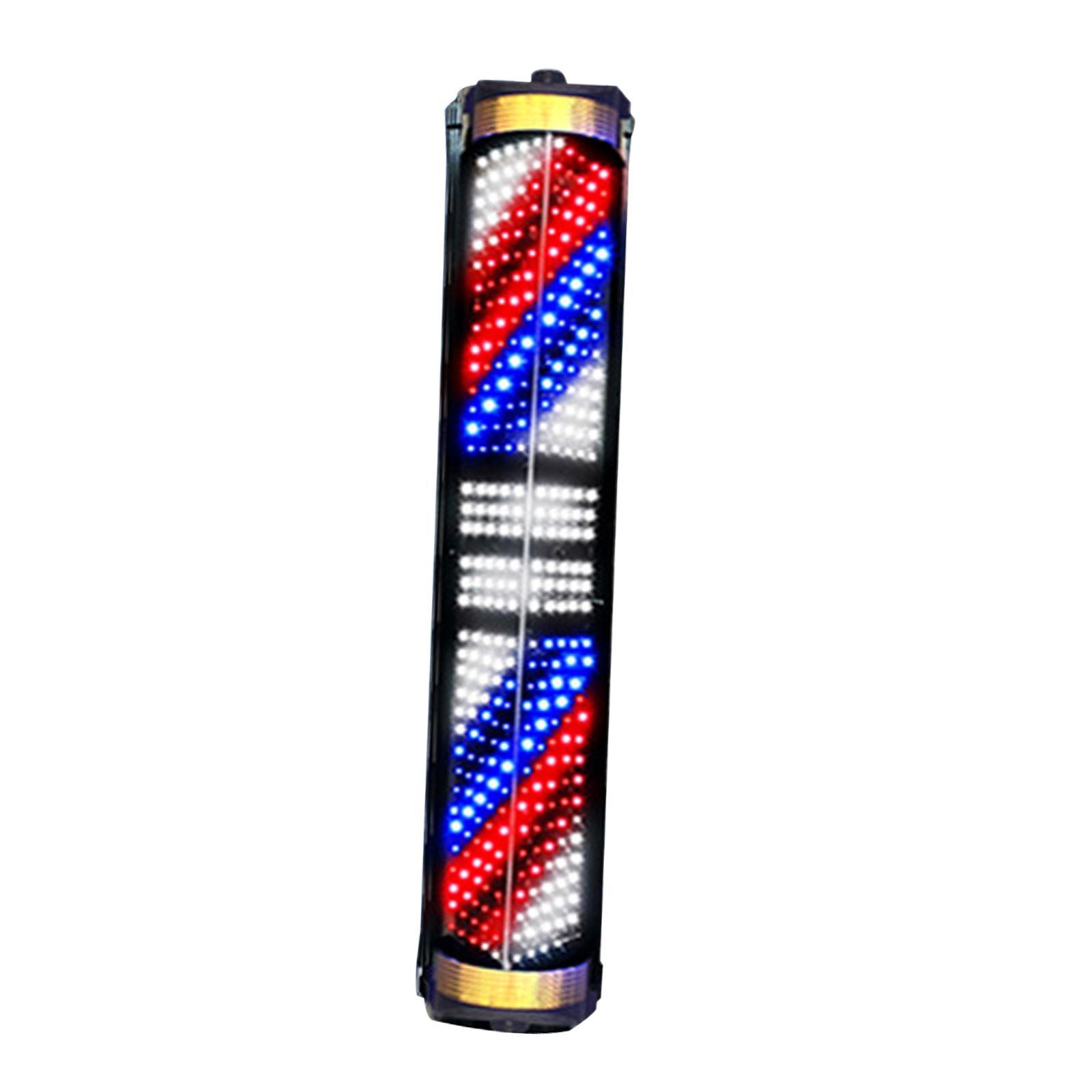 Barber Shop Sign Open Novelty Lighting Rotating Pole LED Light Neon Signs