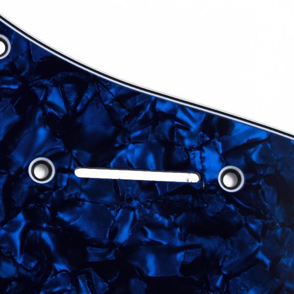 Blue Pearl Pickguard 3 Ply 11 Hole For Strat Guitar SSS