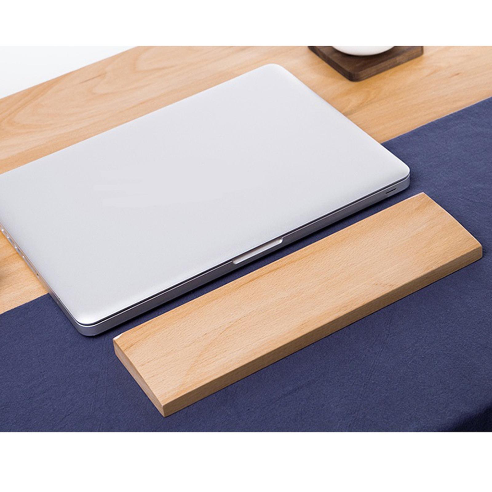 Computer Keyboard Holder Wooden Hand Pad Wrist Rest Palm Rest