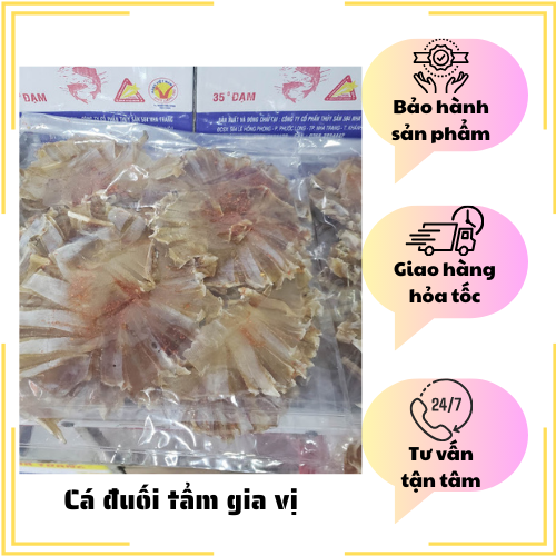 Đặc Sản Nha Trang - Cá Đuối Khô Nguyên Miếng, Seavy Gói 500 Gram