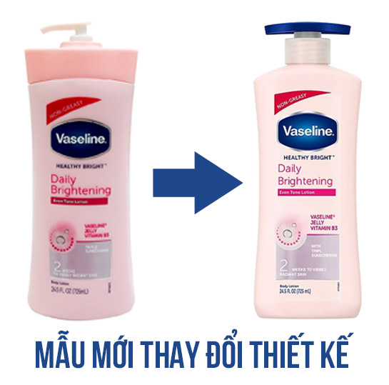 SỮA DƯỠNG THỂ VASELINE HỒNG LÀM MỊN &TRẮNG DA 725ML