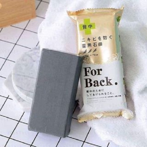 Xà Phòng Tắm Ngăn Ngừa Mụn Lưng Chiết Xuất Từ Than Tre Pelican For Back Soap Bar