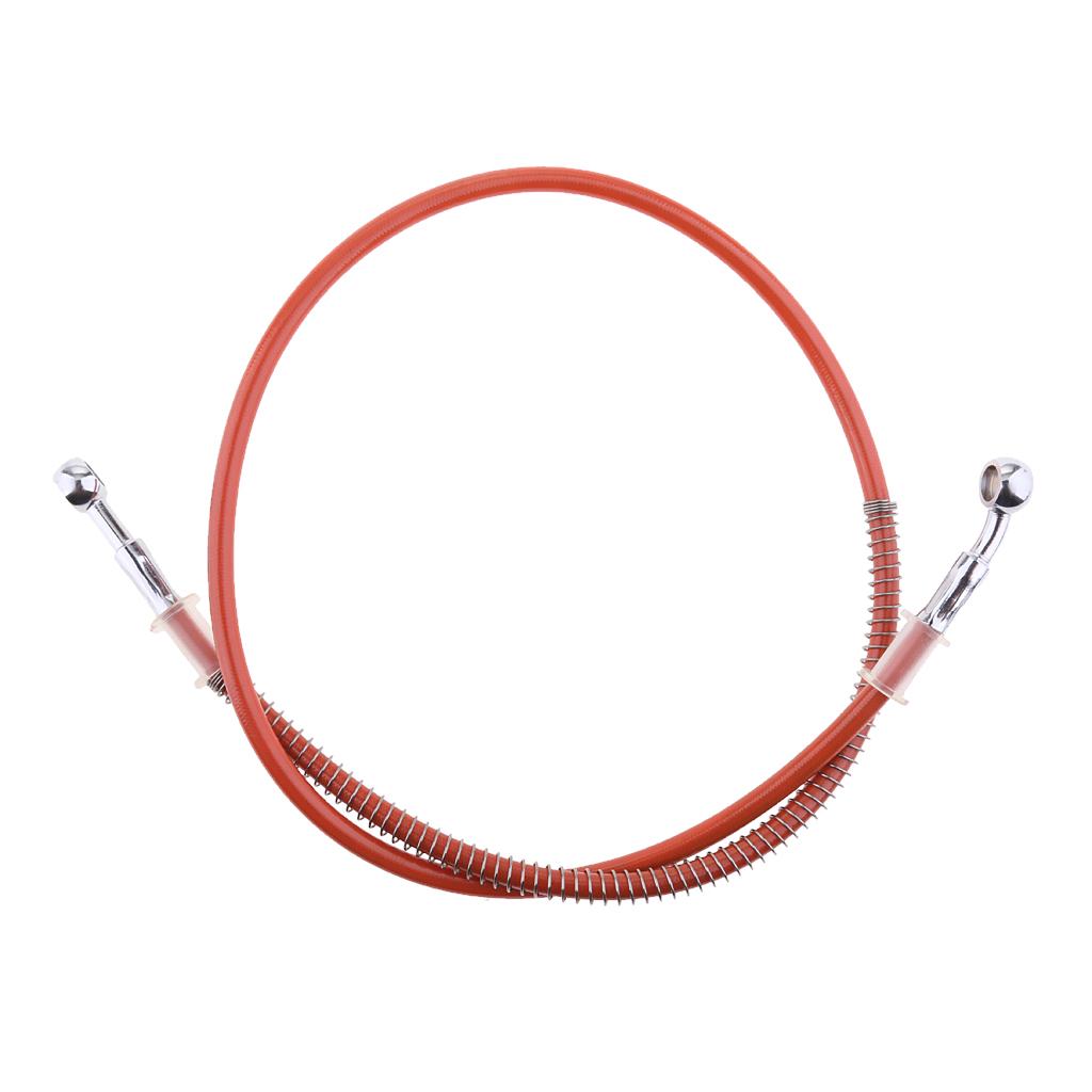 Motorcycle Braided Stainless Steel Brake Oil Hoses Line Pipe 1000mm