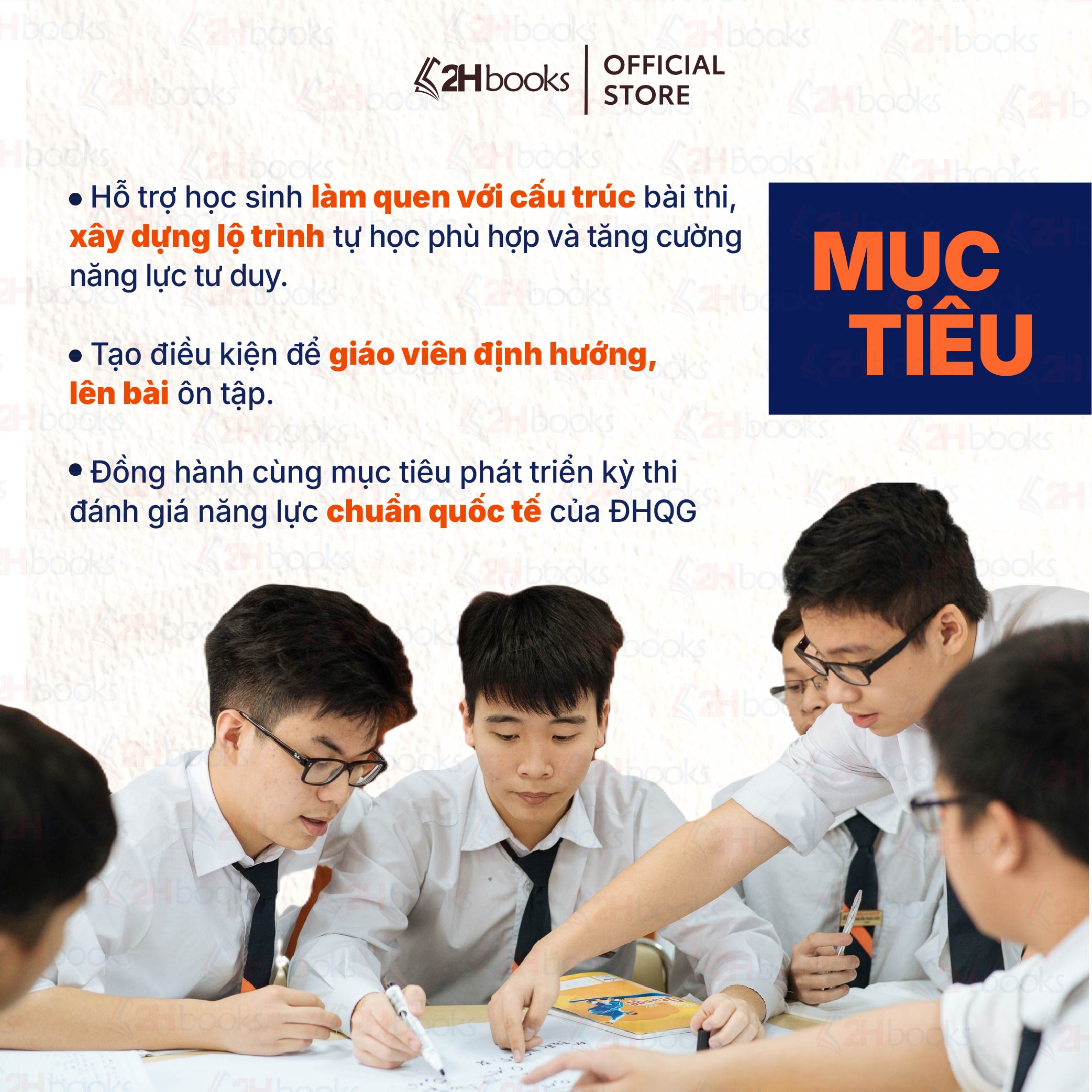 Sách Hướng dẫn thi đánh giá năng lực năm 2025 của Đại học Quốc Gia, sách dgnl, sách ôn HSA 2025