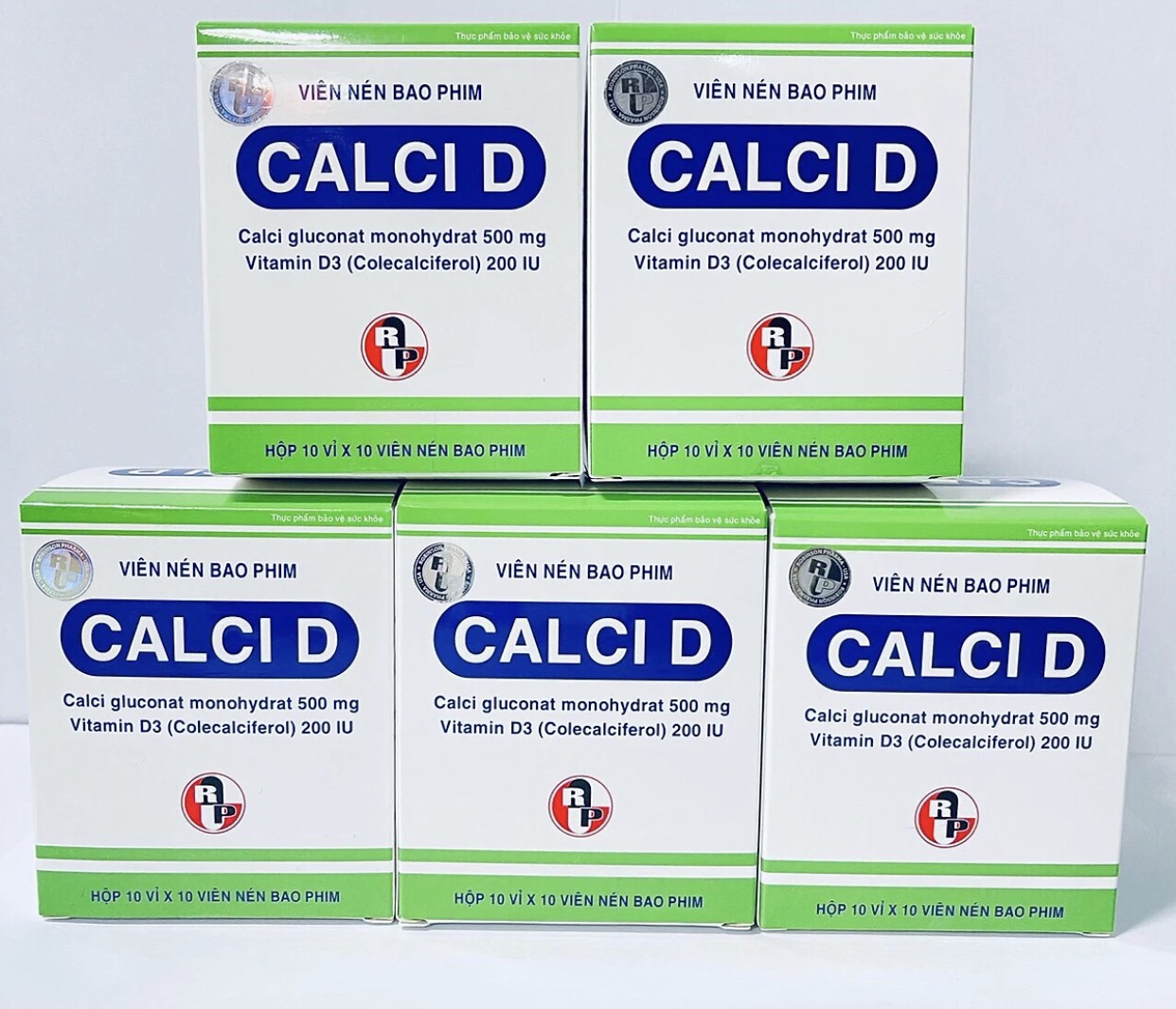 COMBO 2 TẶNG 1 TPCN Viên uống giúp bổ sung canxi và vitamin D3 cho người lớn tuổi,phụ nữ sau mãn kinh và trẻ em đang phát triển chiều cao...-CALCI D-hộp 100 viên
