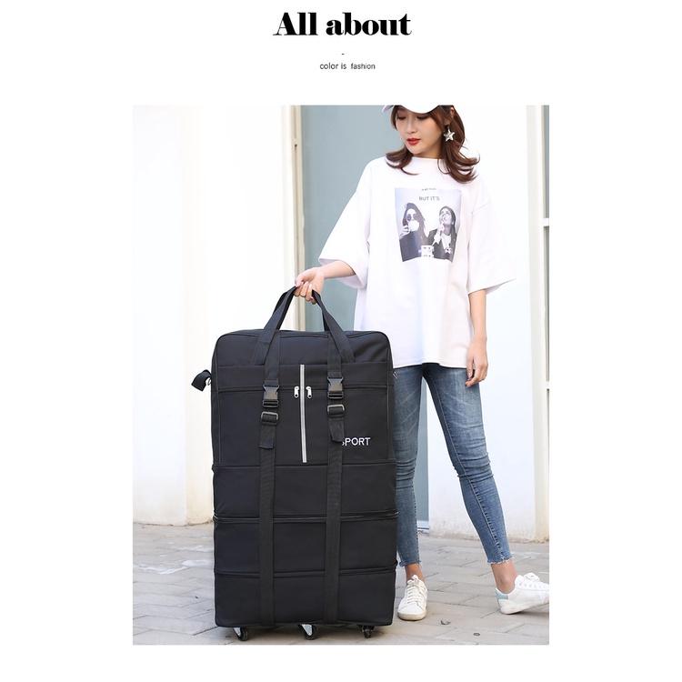 Vali Ký Gửi Hành Lý Dạng Xếp Gọn Super Bagage (Size 32inch) ️ FREESHIP ️