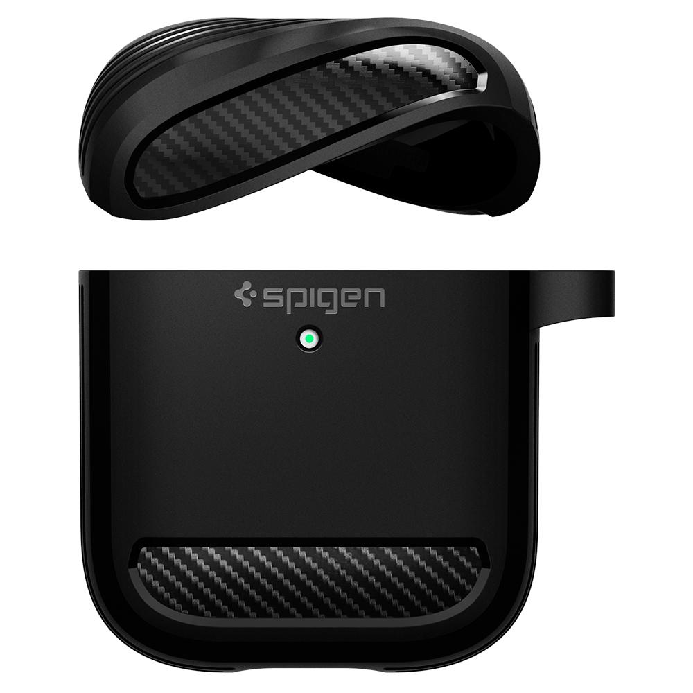 Ốp lưng SPigen Rugged Armor Dành Cho AirPods 1/2  - Hàng Chính Hãng