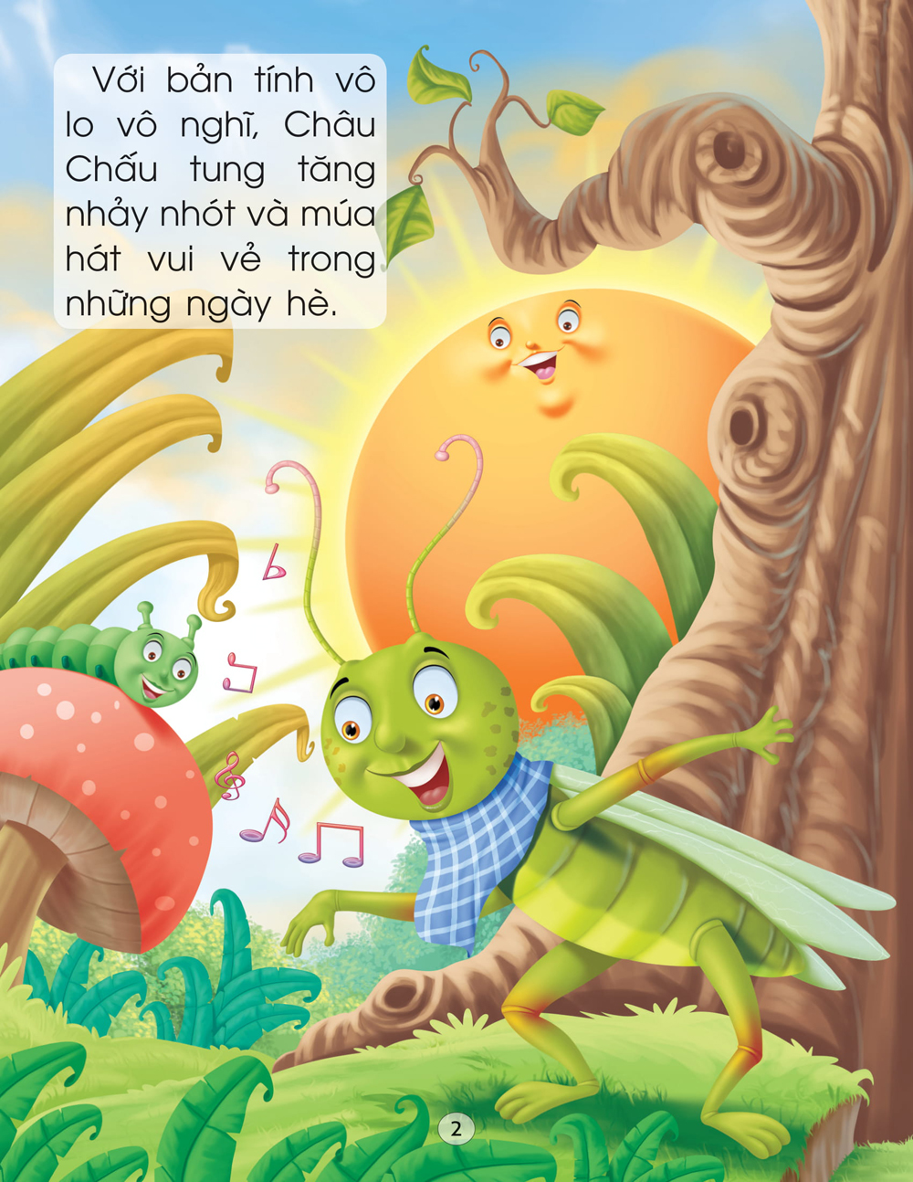 Kiến Chăm Chỉ Và Châu Chấu Ham Chơi