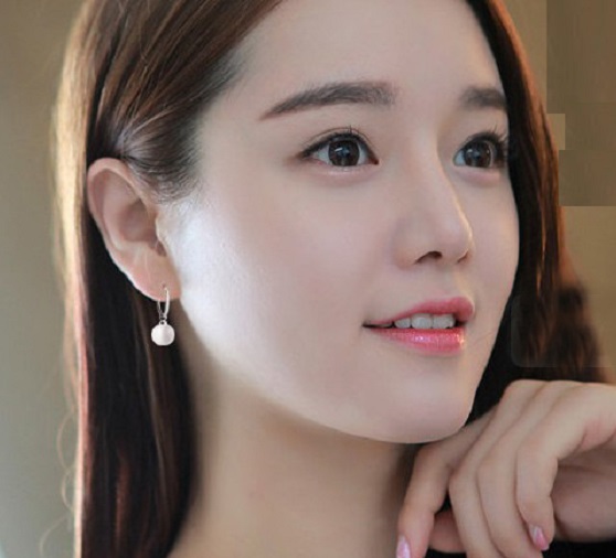 Đôi Bông tai nữ Ngọc trai siêu xinh