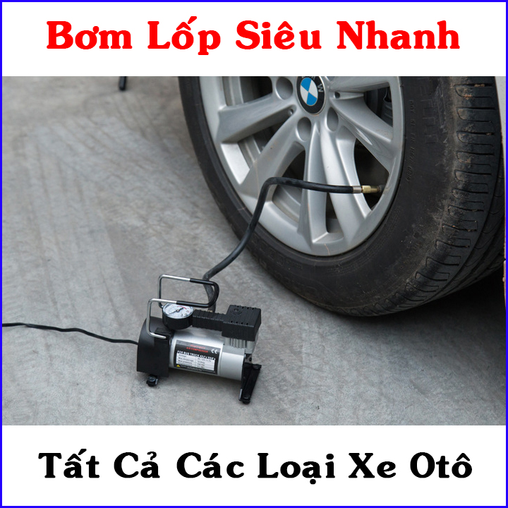 Máy bơm lốp oto mini siêu khỏe