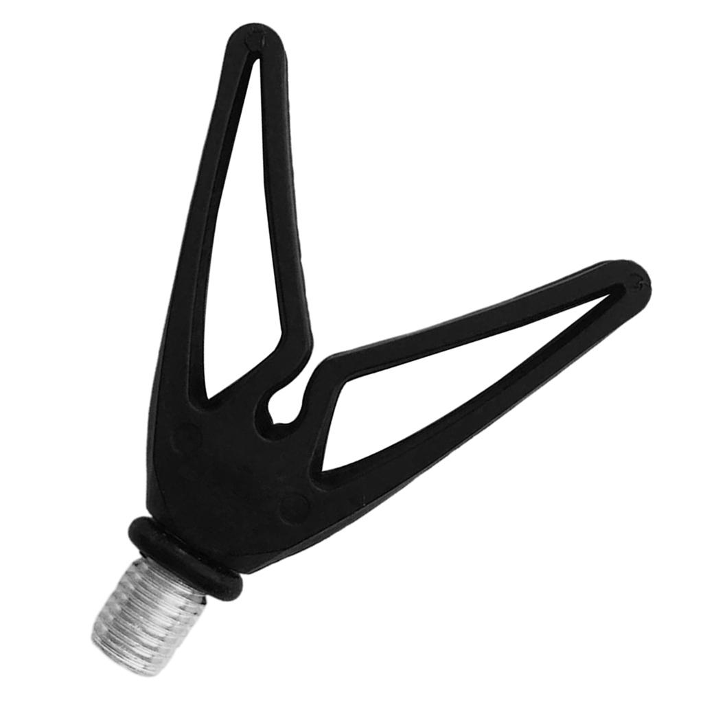Fishing Rod Rest Holder Butt Pole Bracket M3/8 Head Thread Connector Model 1