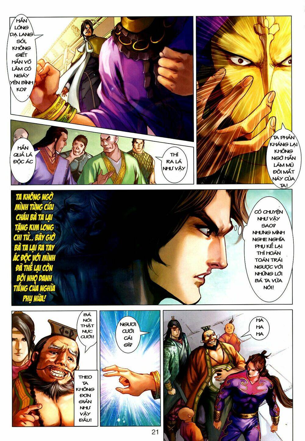 thần chưởng long kiếm phi chapter 13 21