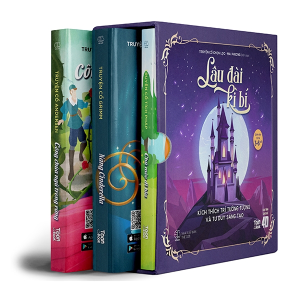 Bộ Sách Hoạt Hình Song Ngữ 4D - Lâu Đài Kì Bí