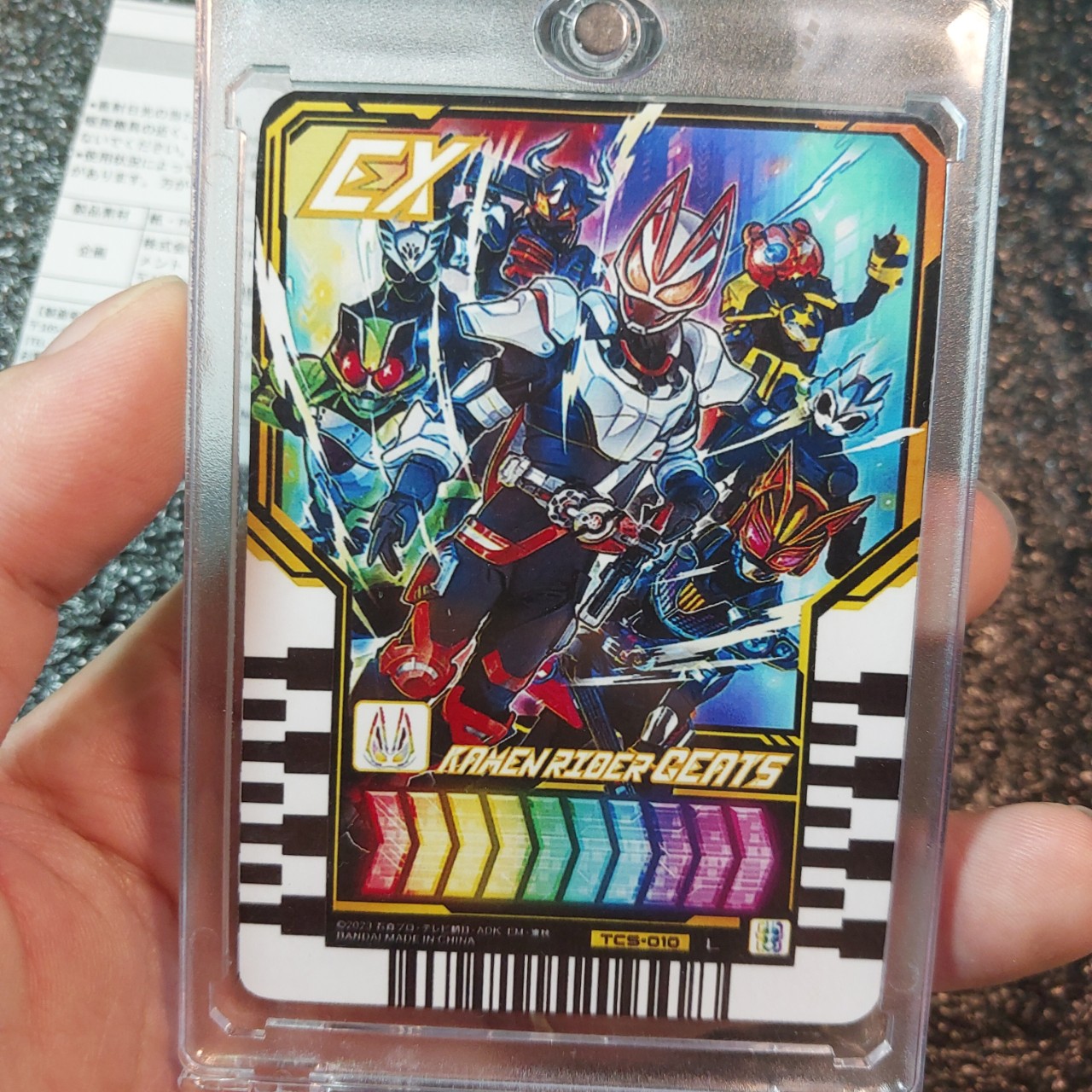 [LIM]Thẻ Kamen Rider Gotchard lá siêu nhân BEATS nhóm cửu vĩ trắng và đồng bọn 2091 1-16