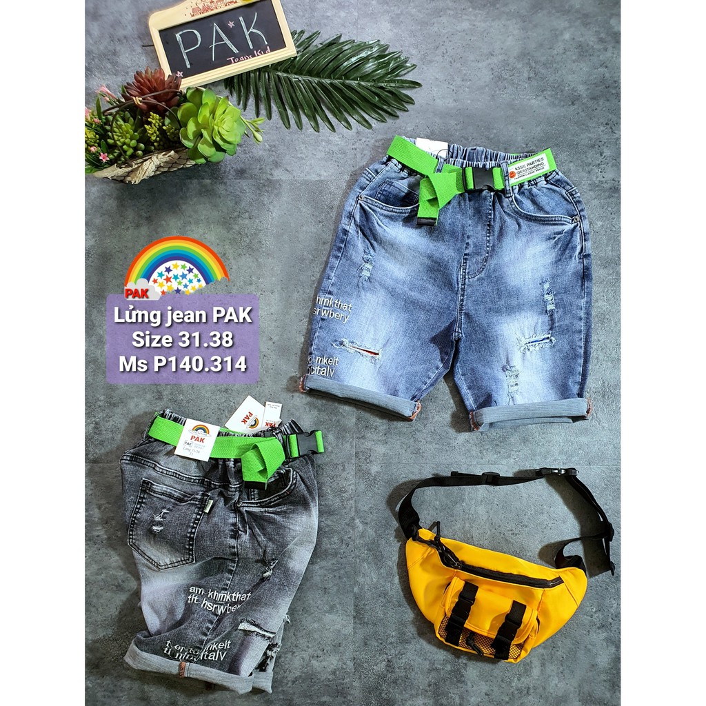 QUẦN JEANS BÉ TRAI PHONG CÁCH TỪ 28-50KG