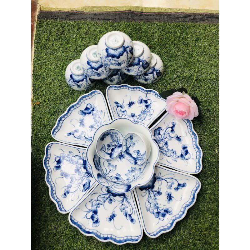 Bộ bát đĩa hoa mặt trời 15 món