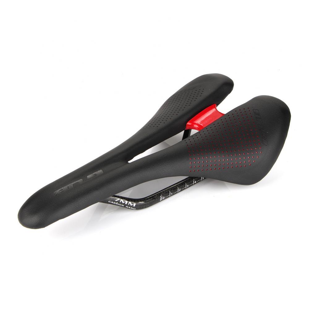Padded Bike Saddle Comfy Lightweight Carbon Fiber Mountain Bike Bicycle Saddle Seat Universal