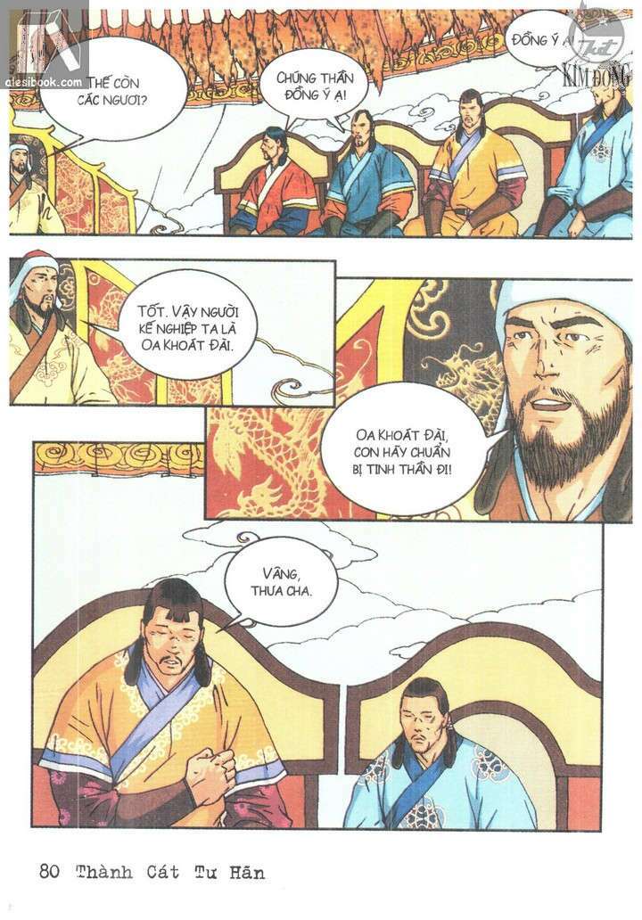 thành cát tư hãn chapter 75 18