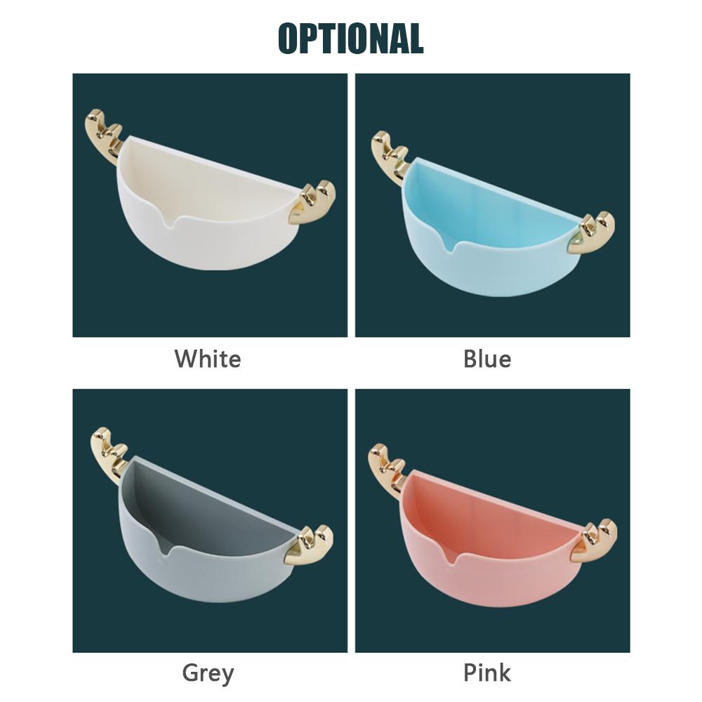 Hộp đựng xà phòng. Dễ dàng kết dính và thoát nước