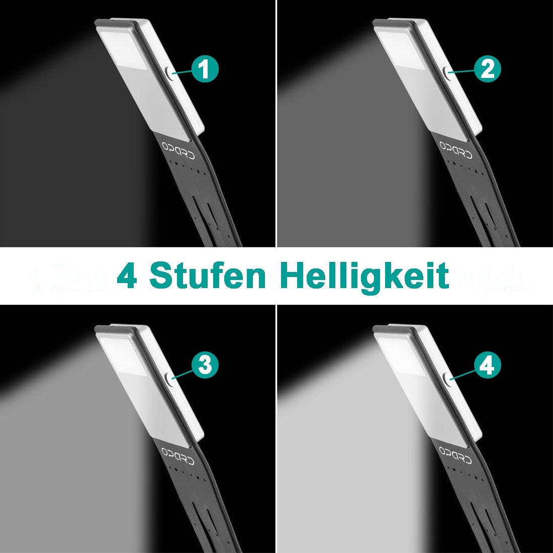 Đọc sách đèn KleleSelampe Sách Klemme LED LED LAMP với độ sáng có thể điều chỉnh độ sáng liên tục và linh hoạt  ]