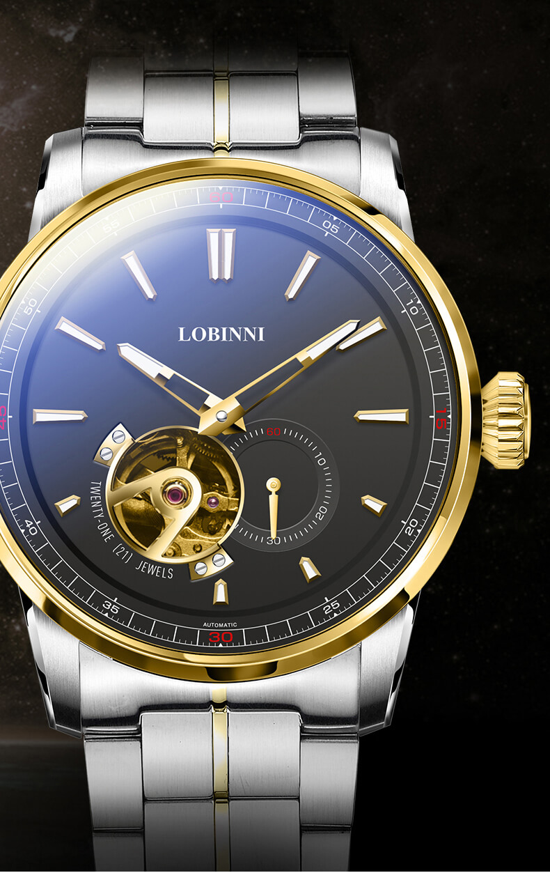 Đồng hồ nam chính hãng Lobinni No.9015-1