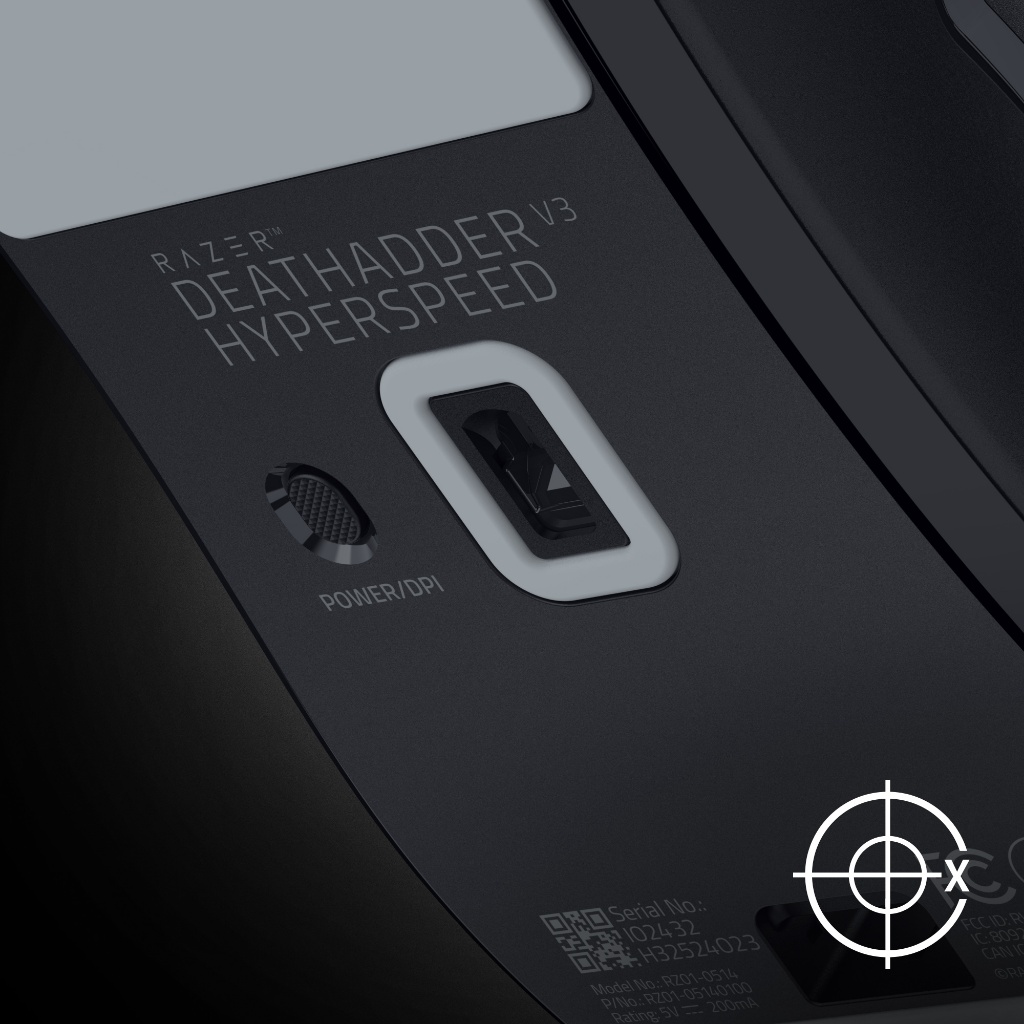 Chuột Gaming không dây Razer DeathAdder V3 HyperSpeed - Hàng chính hãng