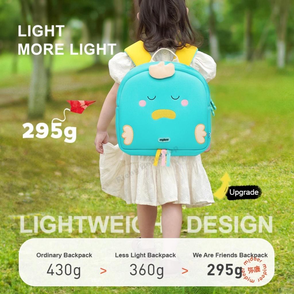 Balo Cặp Hình Thú 3D Cho Bé 3 - 6 Tuổi - Mideer Kid Backpack