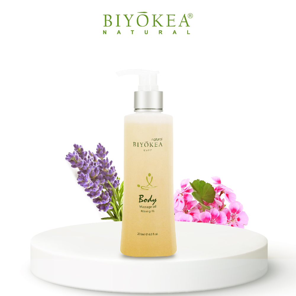 Dầu Massage Body Biyokea Premium - Relaxing B1 Thư Giãn (200ml)
