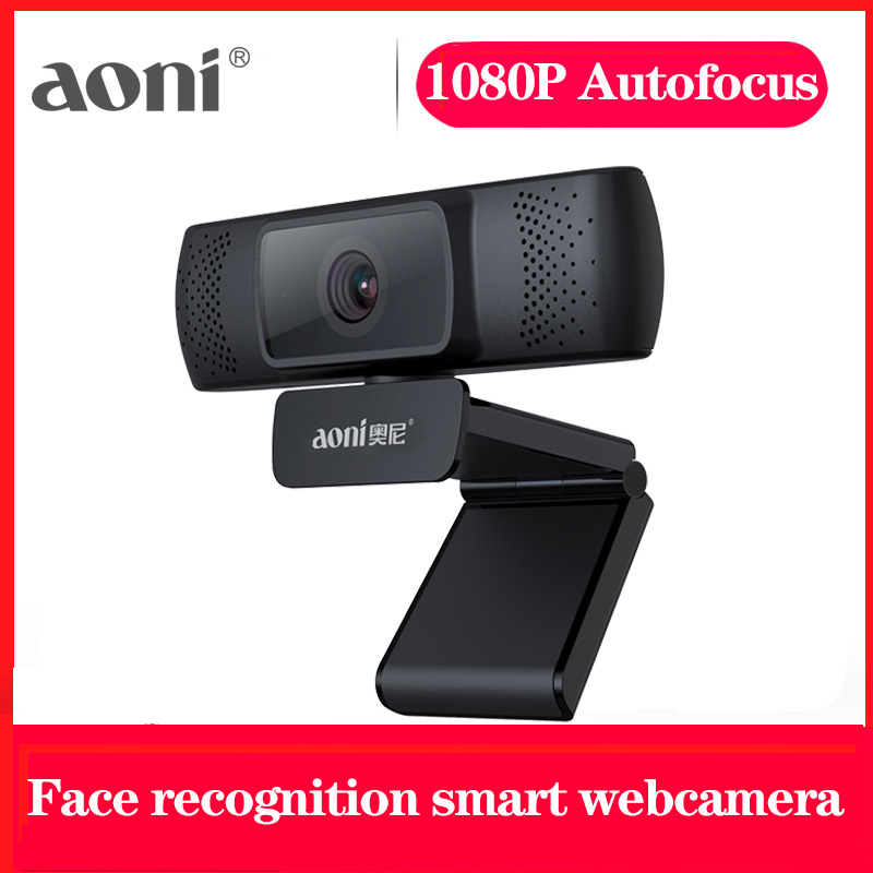 Webcam Họp Trực Tuyến Aoni A31 - Góc Rộng 84*, Full HD1080p, Khung Hình 30fps, Tự Động Lấy Nét, Tự Động Chỉnh Sáng - Hàng Chính Hãng