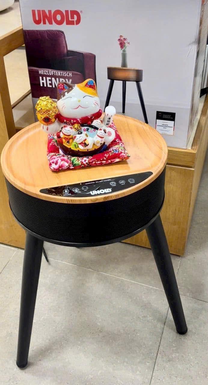 QUẠT SƯỞI GỐM KIÊM BÀN DECOR UNOLD HENRY 86545 Hàng chính hãng