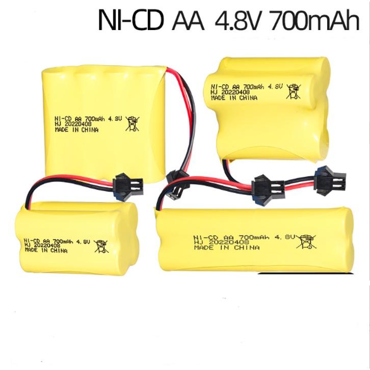 Pin sạc xe điều khiển từ xa 4.8v 700mah xếp chồng giá sỉ