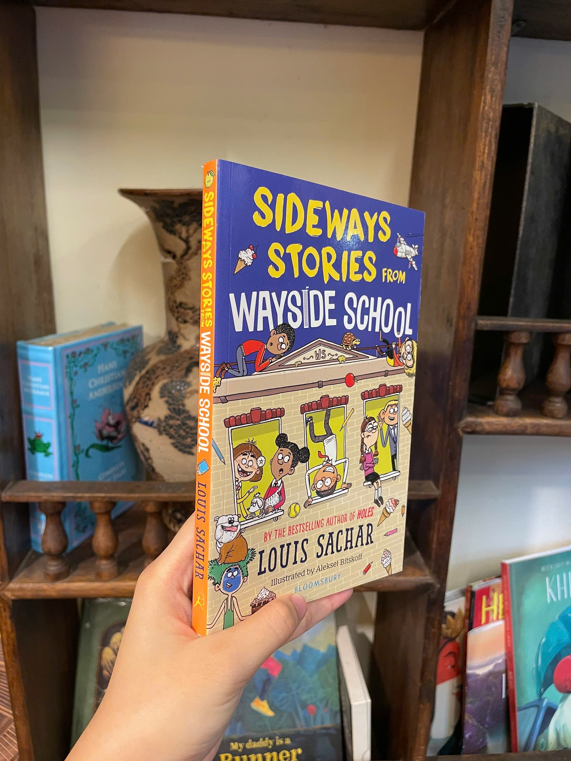 Sách - Sideways Stories From Wayside School by Louis Sachar | English Children Book / Ngoại văn