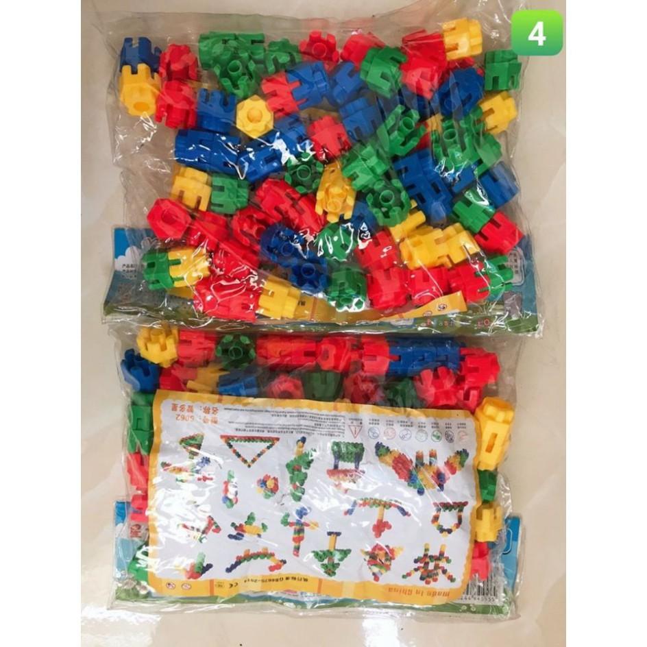Bộ Lắp Ghép Bằng Nhựa Thông Minh Cho Bé M1-22