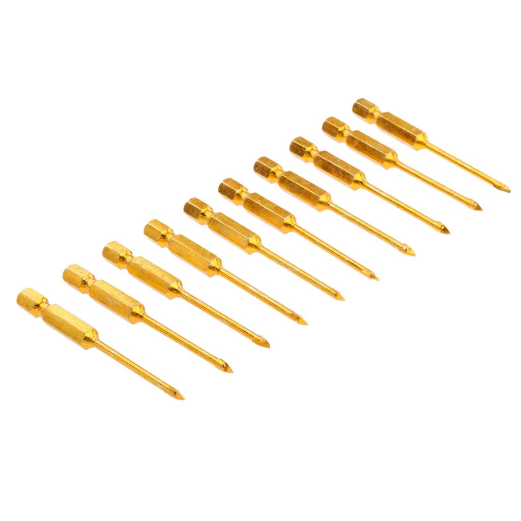Hex Shank Ceramic Tile Glass Drill Bits Quick Bit Set