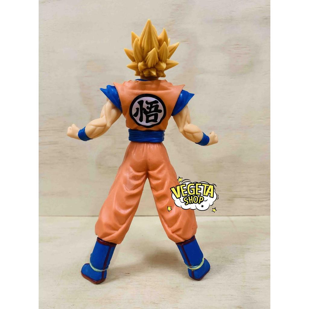 Mô hình Dragon Ball Z - Mô hình Songoku Son Goku Super Saiyan SSJ - Goku tóc vàng - Cao 18cm