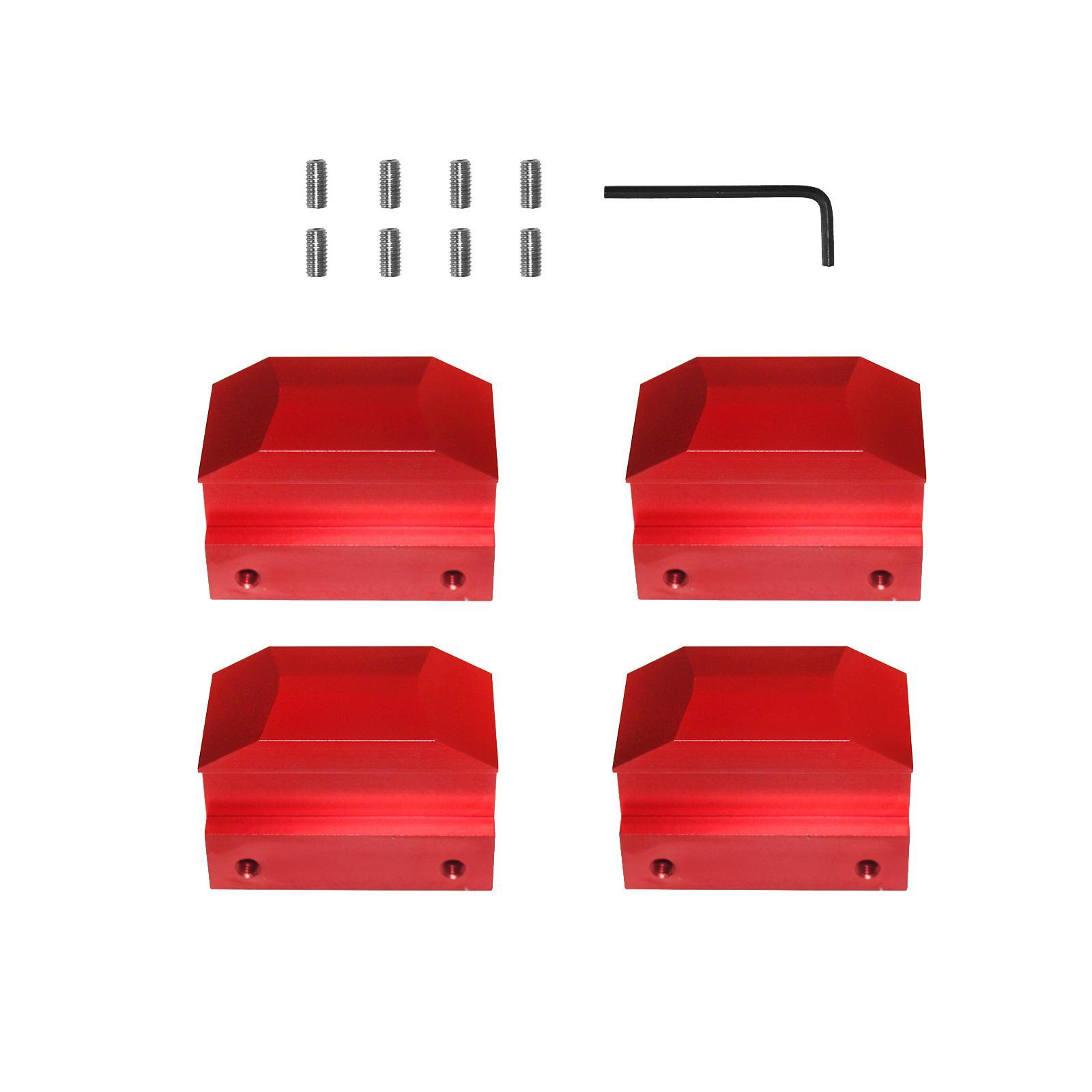 Jack Lift Pad, , Premium, Replaces, Durable Aluminum Alloy Spare Parts High Performance Red Lifting Pads for The