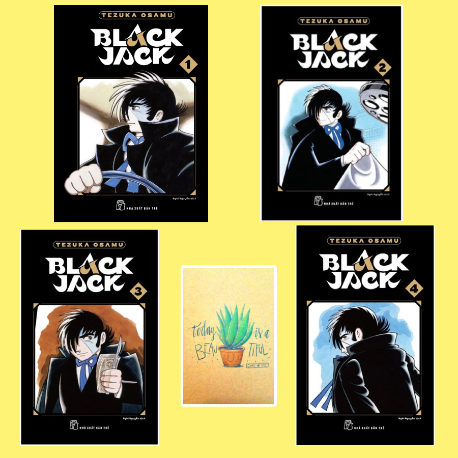 Combo Black Jack Tập 1, 2, 3, 4 ( Sổ Tay )