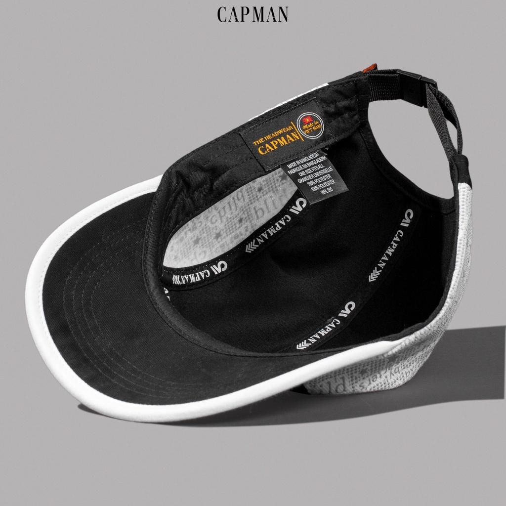Mũ lưỡi trai thể thao CAPMAN phom 5panel CM132