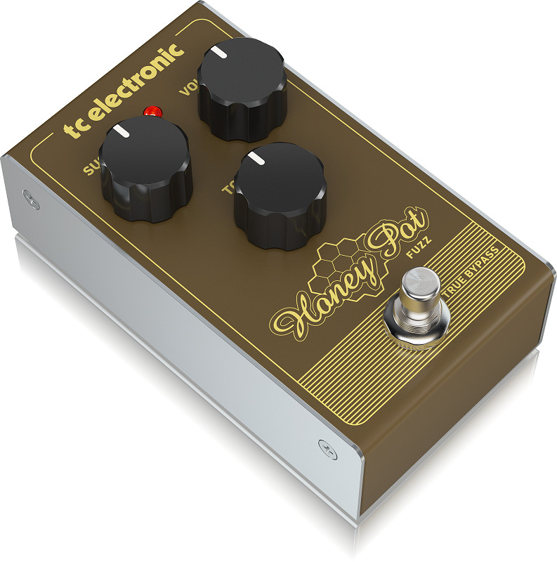 Stompboxer Guitar TC ELECTRONIC HONEY POT FUZZ -- Cục Phơ ghita- Hàng Chính Hãng