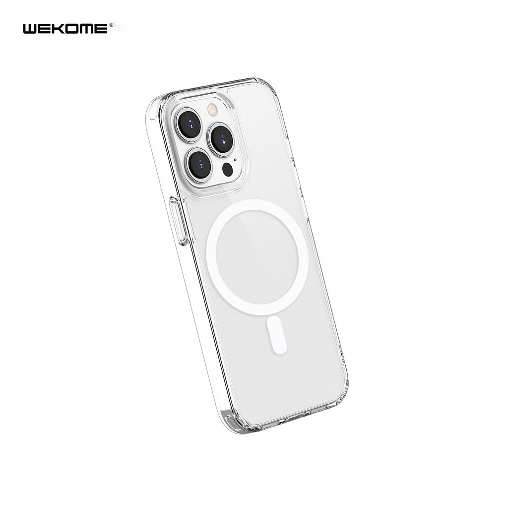 Case ốp lưng từ tính mag s afe Hàng Nhập Khẩu WEKOME 007 hỗ trợ sạc không dây cho iPh14 13 12 11 Pro Max