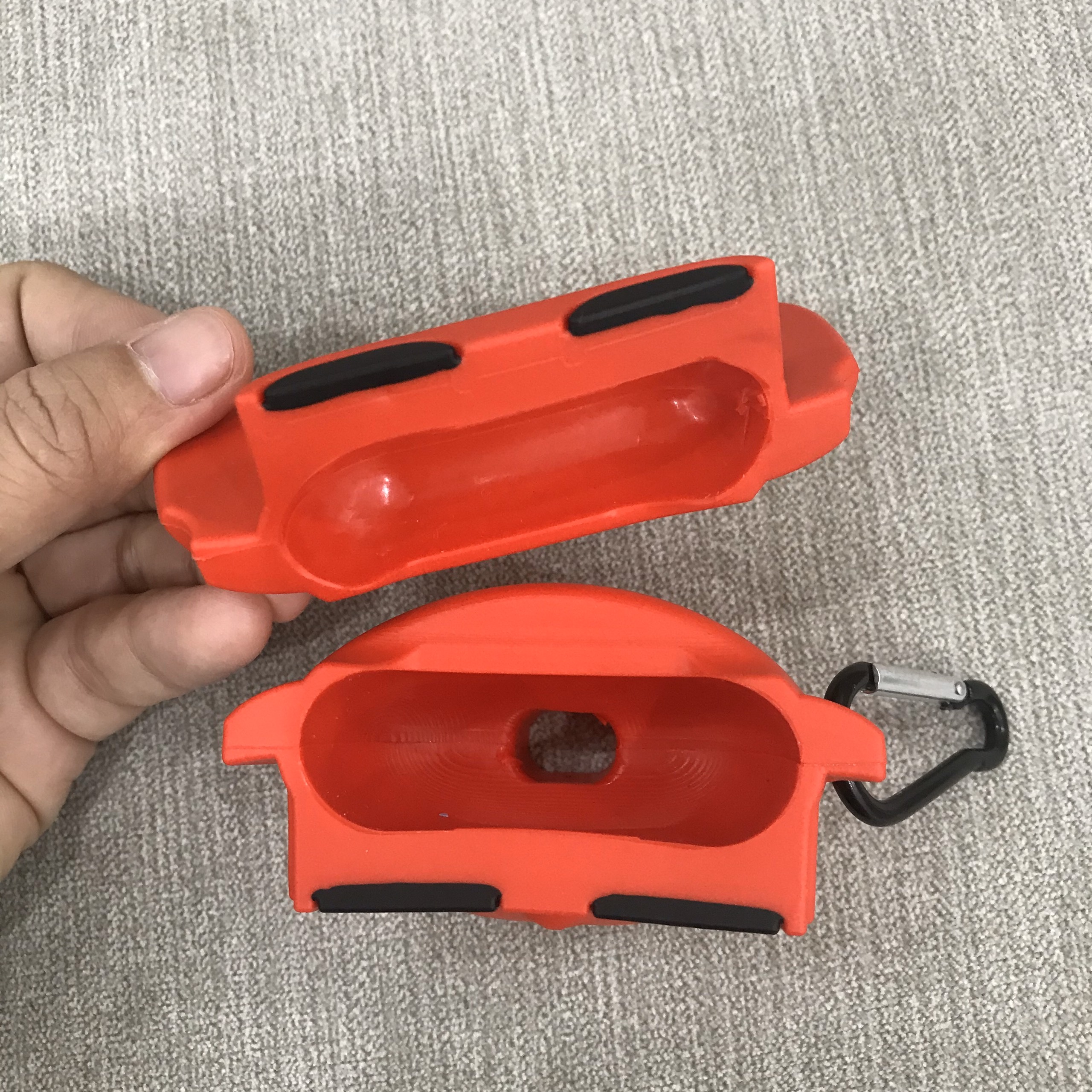 Case Airpods Pro Cao Cấp - Ốp Bảo Vệ Dành Cho Airpods Pro - Pull Dog Đỏ Đeo Kính Đen - Cool Ngầu