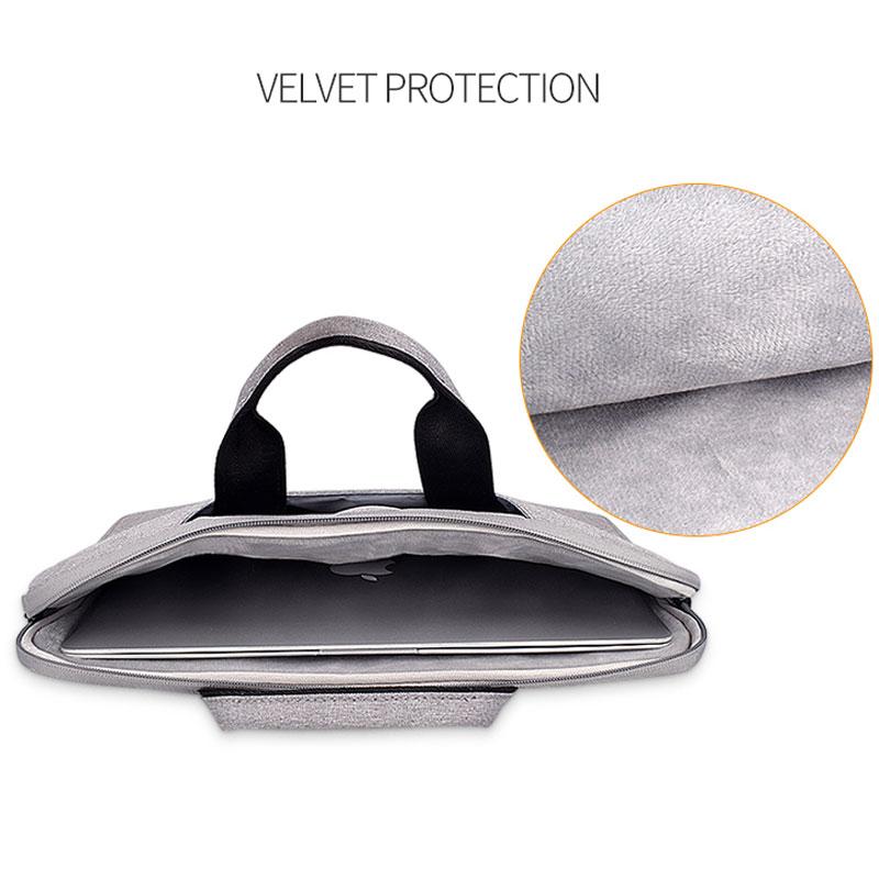 YuBeter Túi Laptop Xách Tay Cho MacBook Air Pro 11 12 13 14 15.6 Inch PC Trường Hợp Máy Tính Đeo Vai Túi cặp Túi Xách