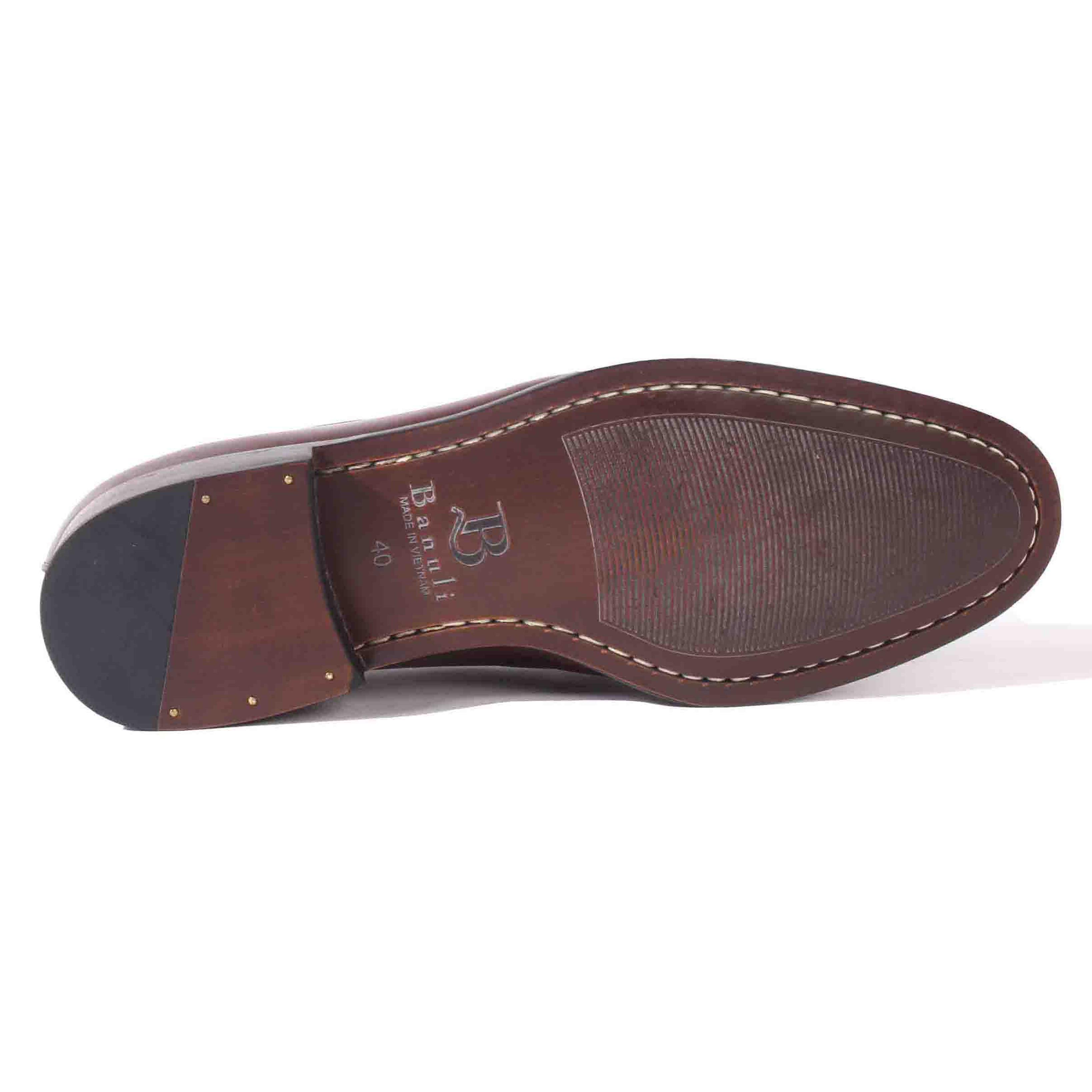 Giày Bốt Nam Banuli Da Bê Italian Chelsea Boots  H1CS1 (Da Veg Itali Mềm Dẻo, Đế Siêu nhẹ, Bảo Hành Trọn Đời)
