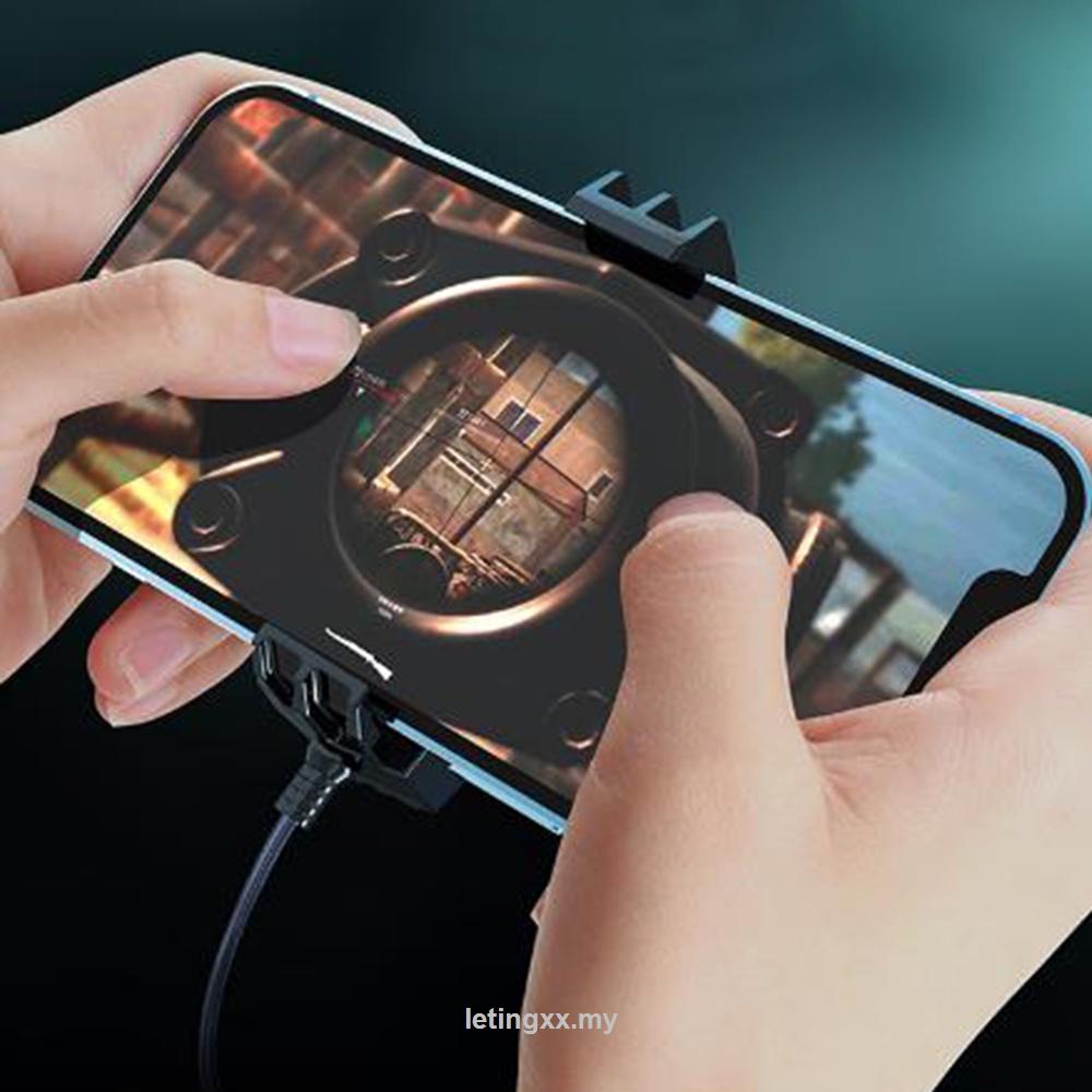 Tay cầm chơi Game có quạt tản nhiệt cho Iphone Huawei