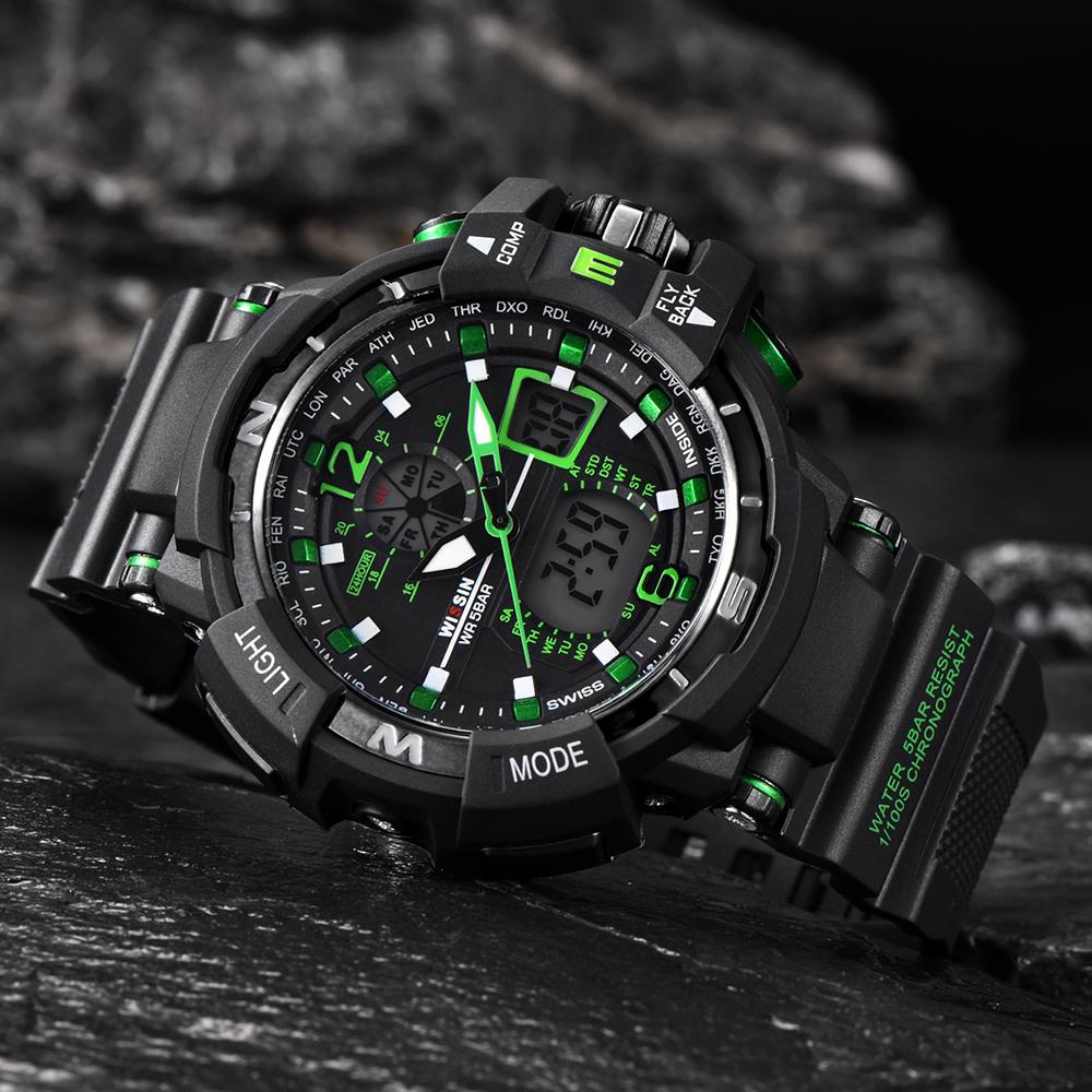 Đồng hồ nam thể thao Relogio Musculino chống thấm nước