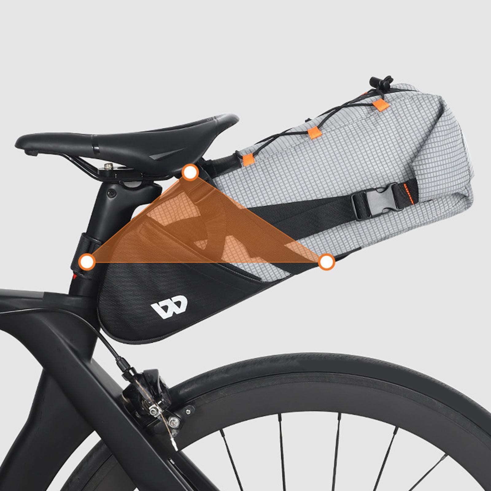 Bike Saddle Bag  under Seat Pouch Cycling Wedge Pack  Bike