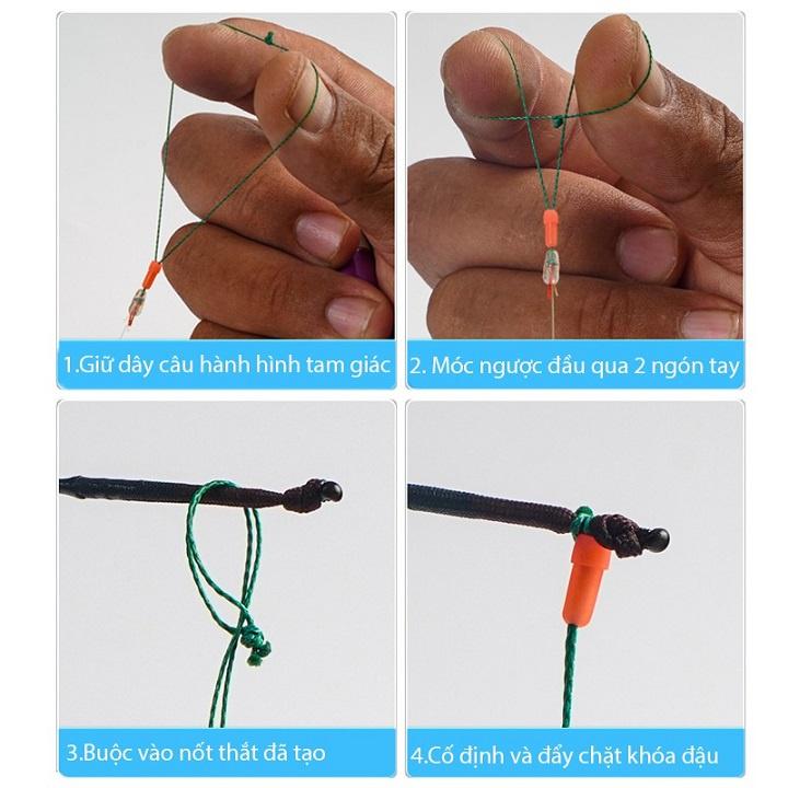 Bộ 2 Dây Trục Câu Đài Huỳnh Quang Phát Sáng TRY&V Chuyên Săn Hàng Phát Sáng Trong Đêm DC21