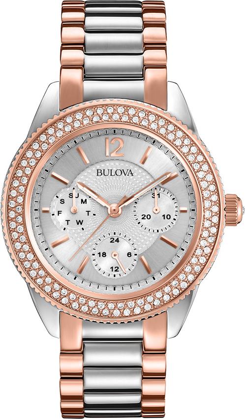 Đồng Hồ Nữ Dây Kim Loại BULOVA 98N100 (38mm) - Bạc